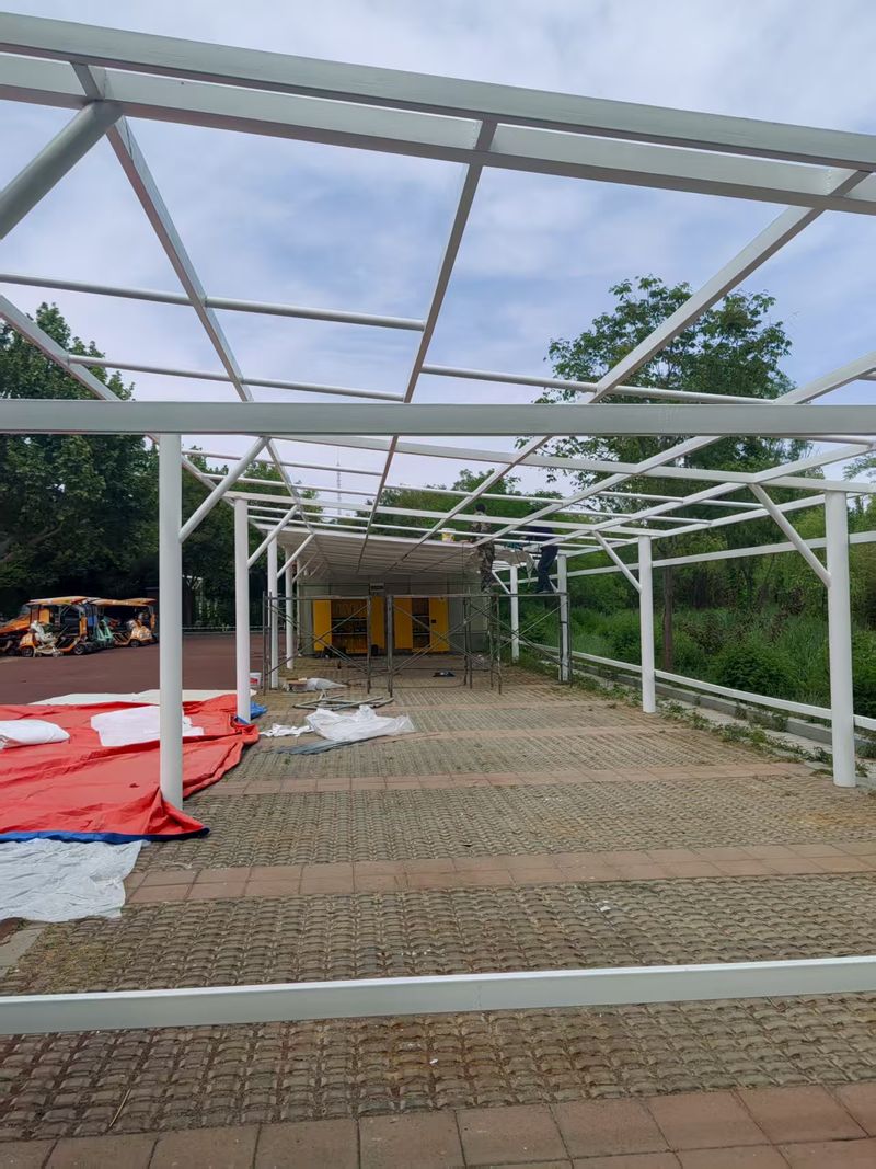 绿博园阳光板换膜